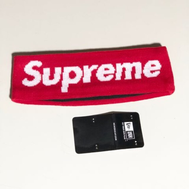 美品 Supreme シュプリーム ヘアバンド 赤 レッド 新品 中古のオークション モバオク