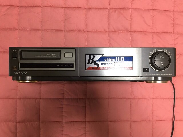 Sony製hi8 ビデオデッキ Ev Bs00 家電 Av 新品 中古のオークション モバオク Sony製hi8 ビデオデッキ Ev Bs00 家電 Av 新品 中古のオークション モバオク