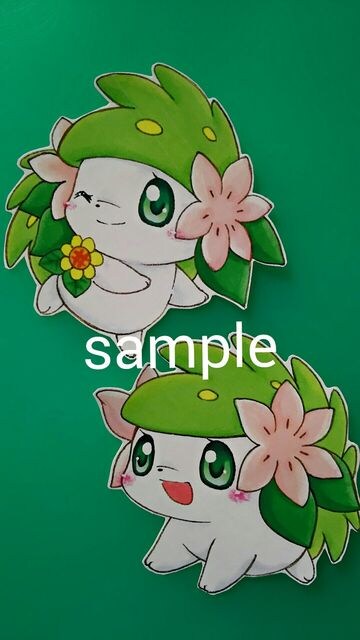 アニメ画像について 綺麗なシェイミ イラスト アニメ画像について 綺麗なシェイミ イラスト